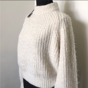 NWT Universal Thread Women's chunky ribbed Mock Turtleneck Pullover Sweater ™